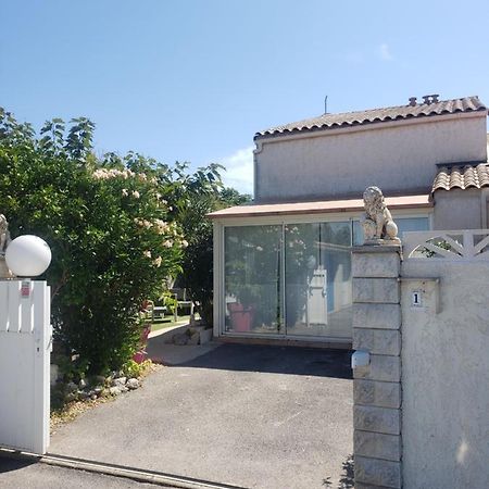 Reve Bleu, Maison T3 Frontignan Plage Avec Jardin, Mer A 250M, Clim & Parking Exterior foto