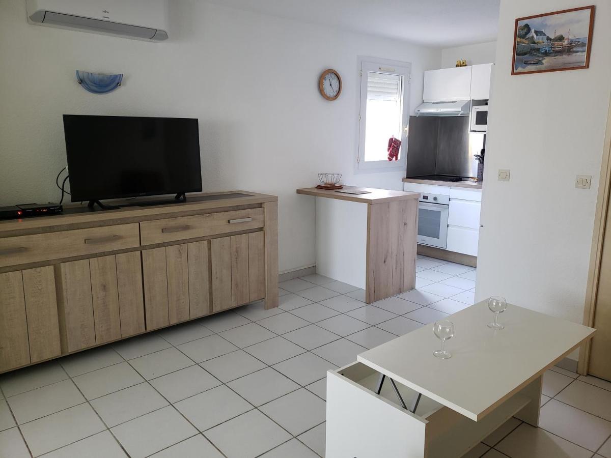 Reve Bleu, Maison T3 Frontignan Plage Avec Jardin, Mer A 250M, Clim & Parking Exterior foto